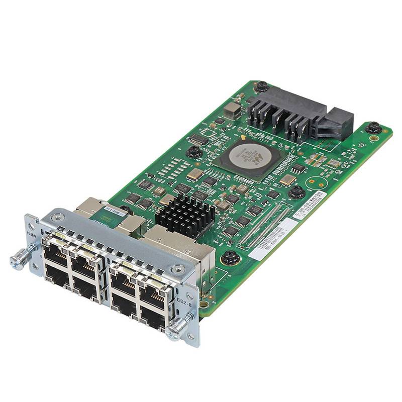 Módulo de Interfaz de Red NIM-ES2-8 Cisco - tarjeta NIM de 8 puertos capa 2 (L2) GE para router C8200-1N-4T Módulo de Interfaz de Red NIM-ES2-8 Cisco - tarjeta NIM de 8 puertos capa 2 (L2) GE para router C8200-1N-4T